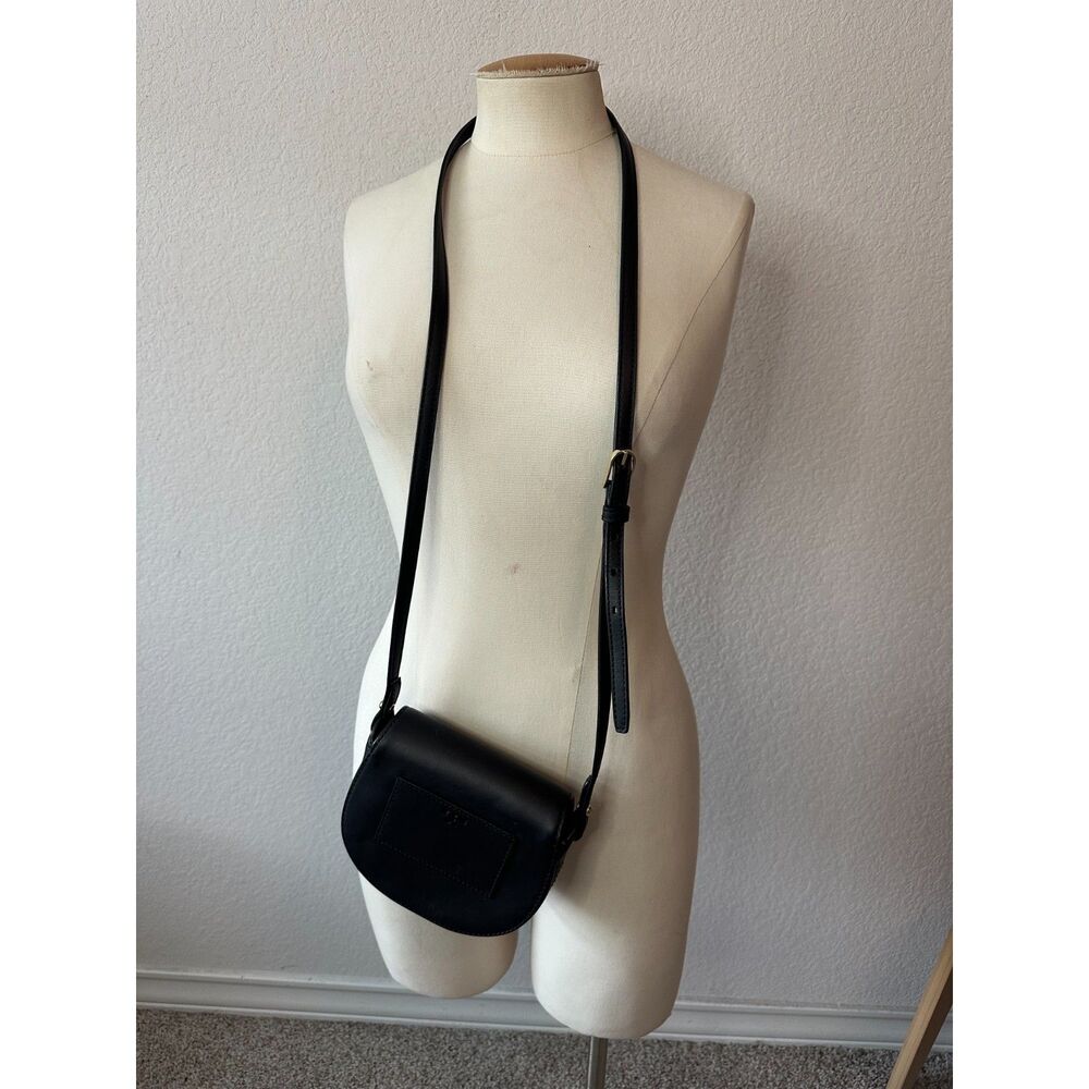 Tory Burch Solid Leather Crossbody - image 6